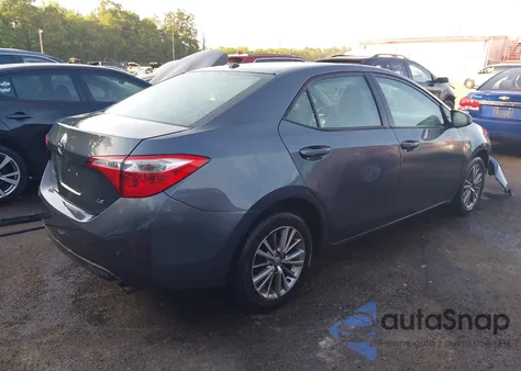 2014 Toyota Corolla Le Premium из США, поврежденный, VIN 2T1BURHE1EC047701